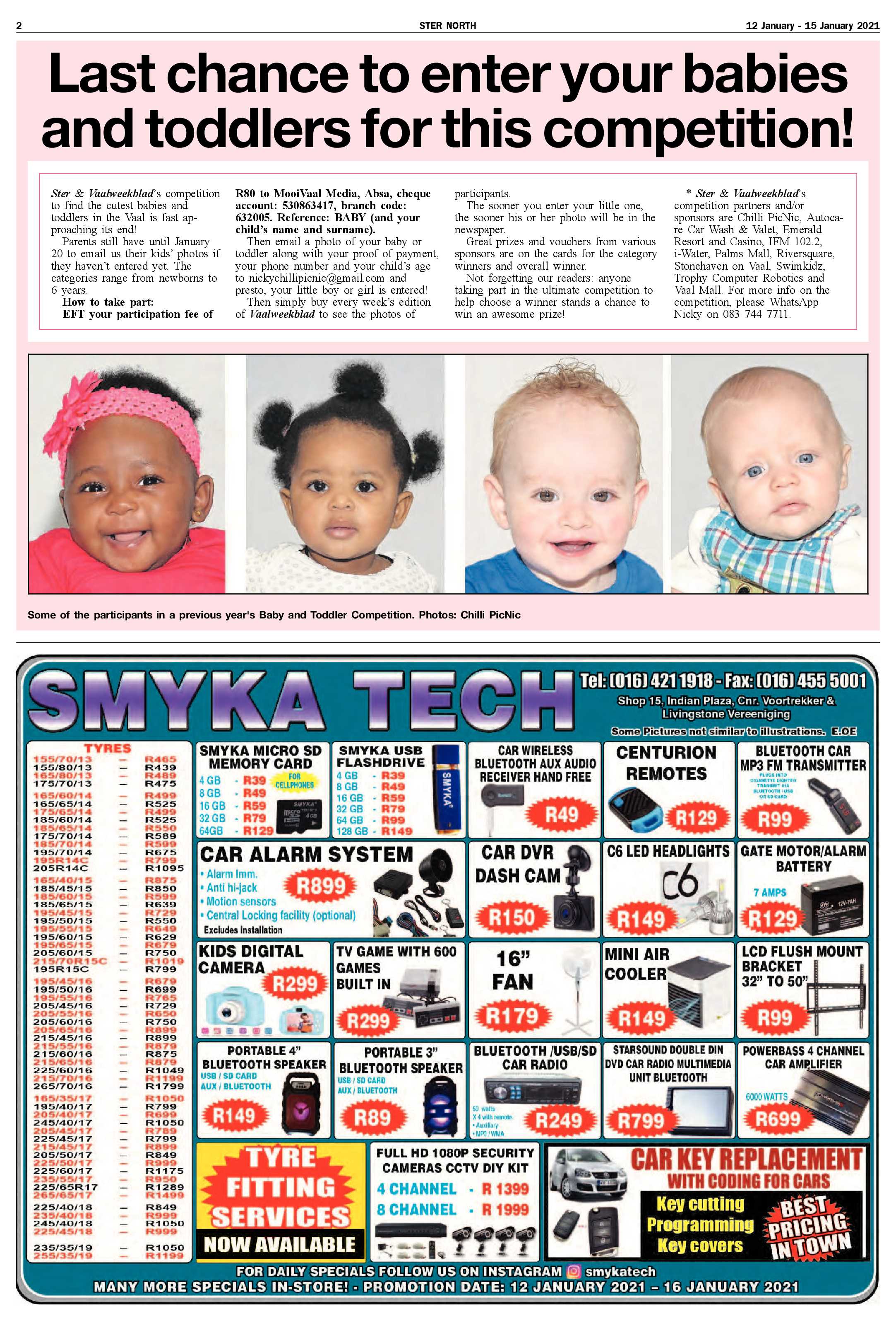 STER NORTH 12 January – 15 January 2021 page 2