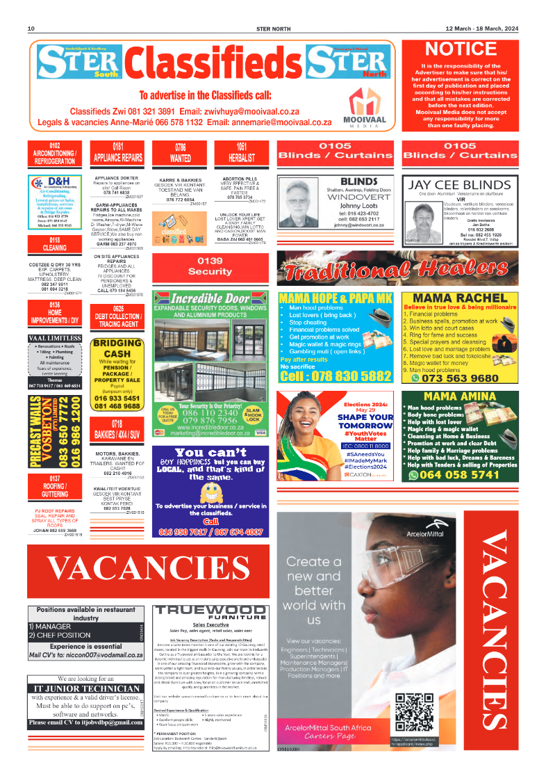 STER NORTH 12 March – 18 March, 2024 page 10