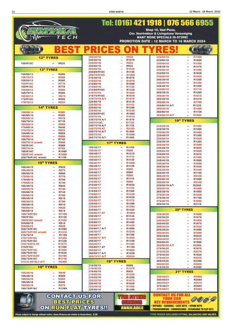 STER NORTH 12 March – 18 March, 2024 page 12