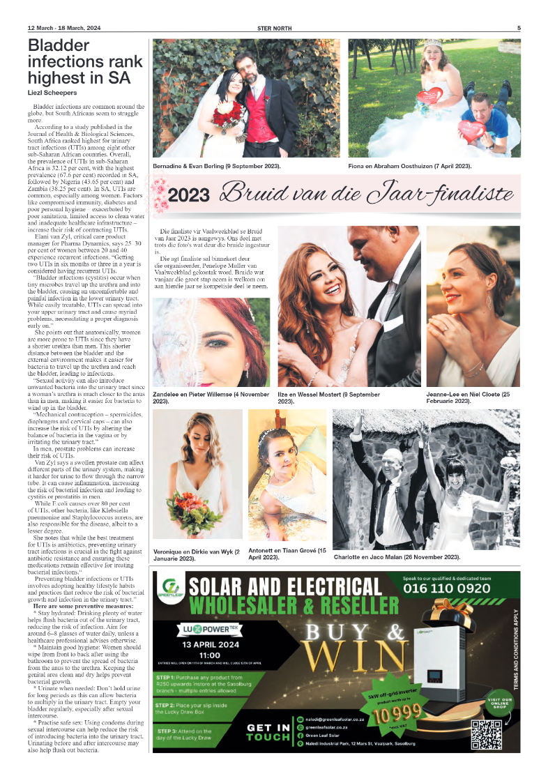 STER NORTH 12 March – 18 March, 2024 page 5