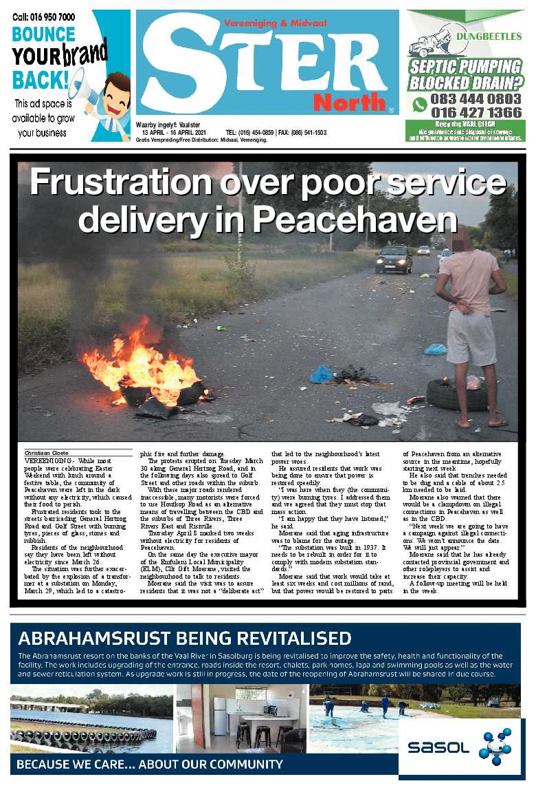 STER NORTH 13 April – 16 April 2021 page 1