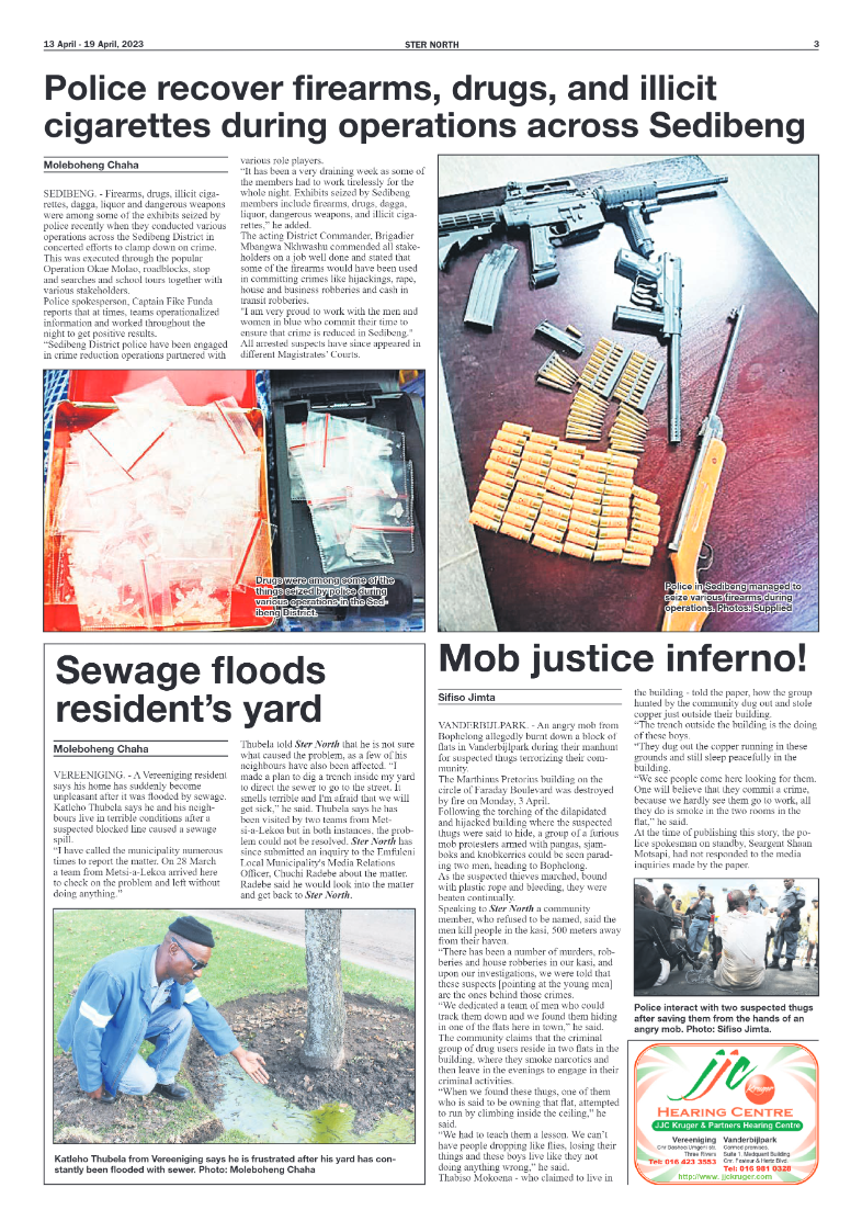 STER NORTH 13 April – 19 April, 2023 page 3