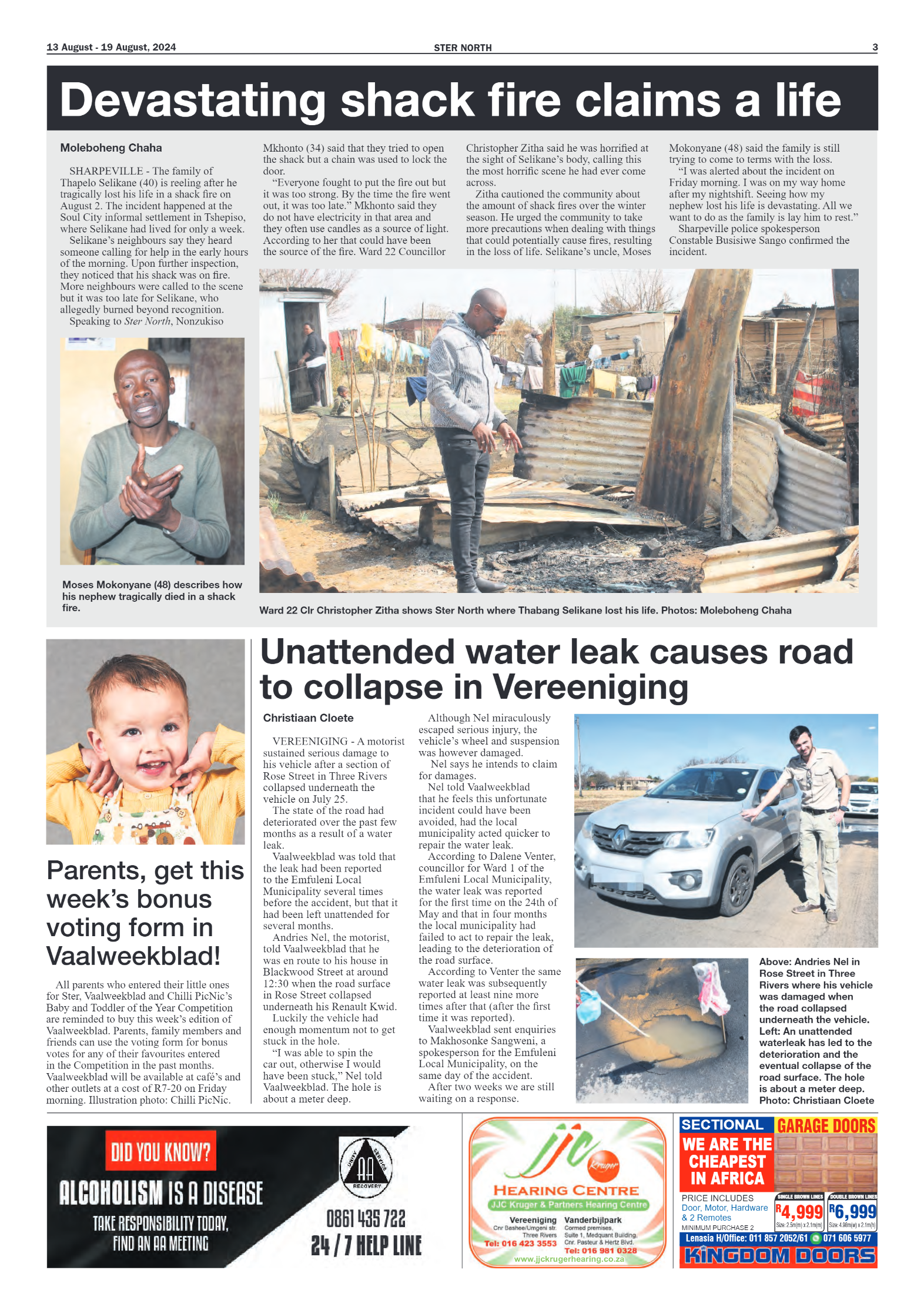 STER NORTH 13 August – 19 August, 2024 page 3