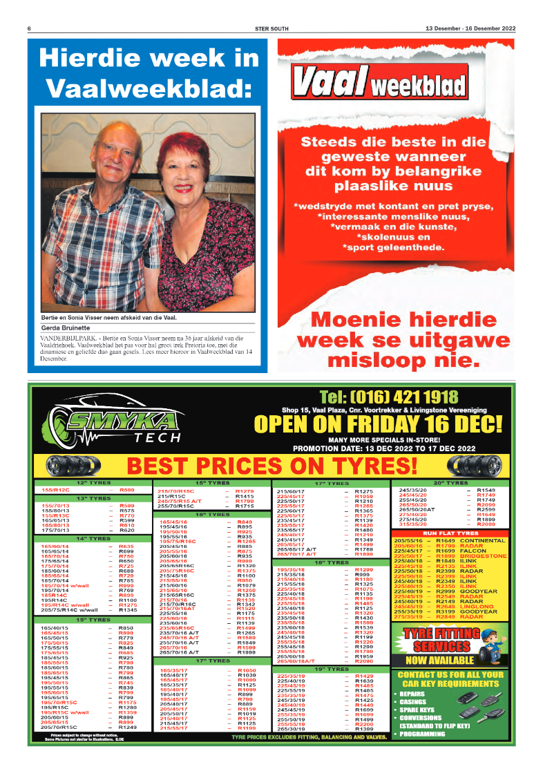 STER NORTH 13 Desember – 16 Desember 2022 page 6