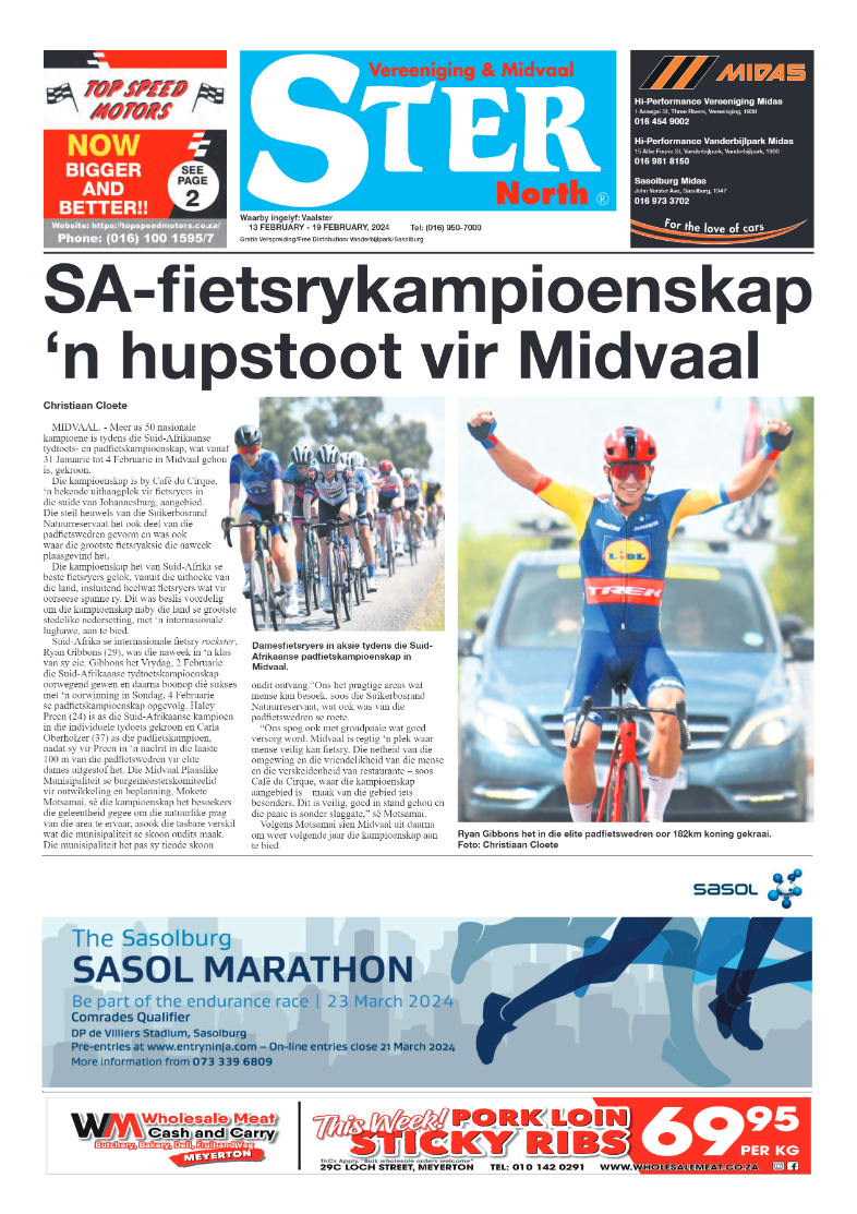 STER NORTH 13 February – 19 February, 2024 page 1