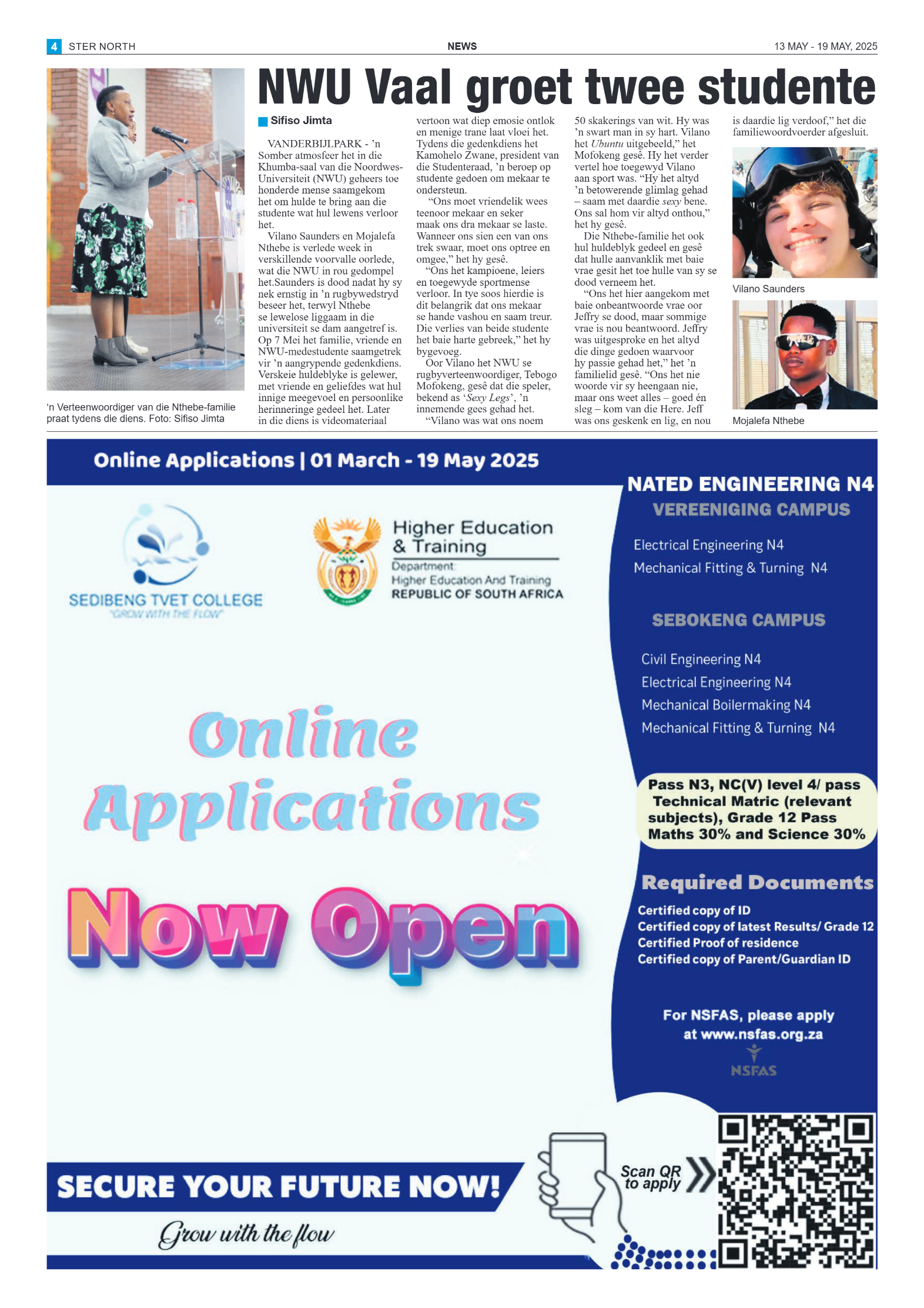 STER NORTH 13 MAY – 19 MAY, 2025 page 4