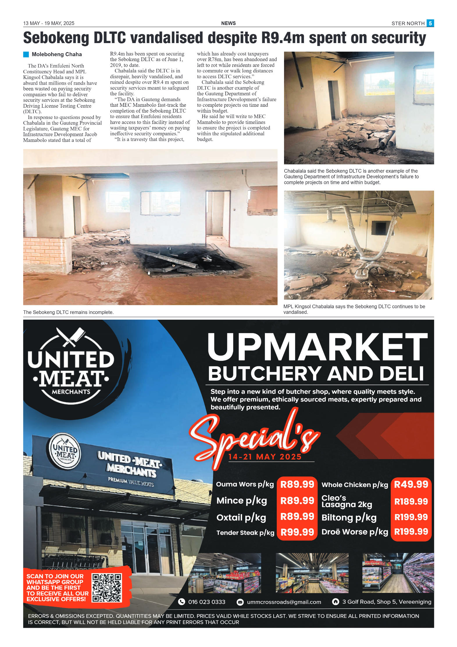 STER NORTH 13 MAY – 19 MAY, 2025 page 5