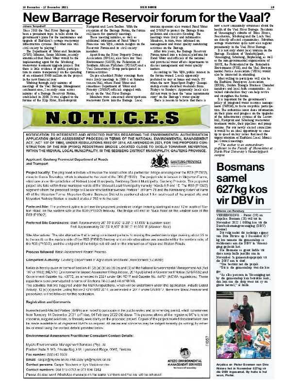 STER NORTH 14 December – 17 December 2021 page 18