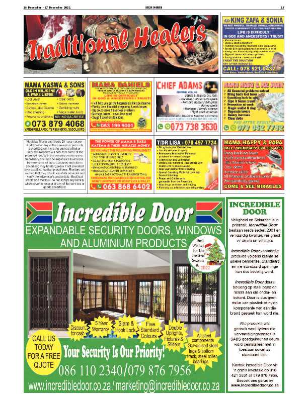 STER NORTH 14 December – 17 December 2021 page 20