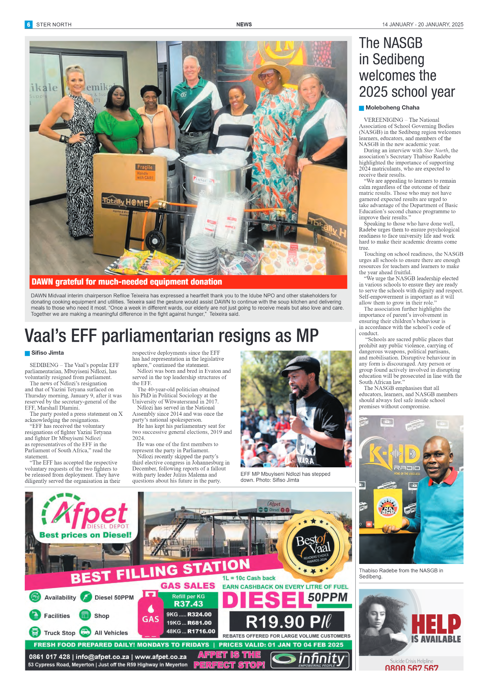 STER NORTH 14 JANUARY – 20 JANUARY, 2025 page 6