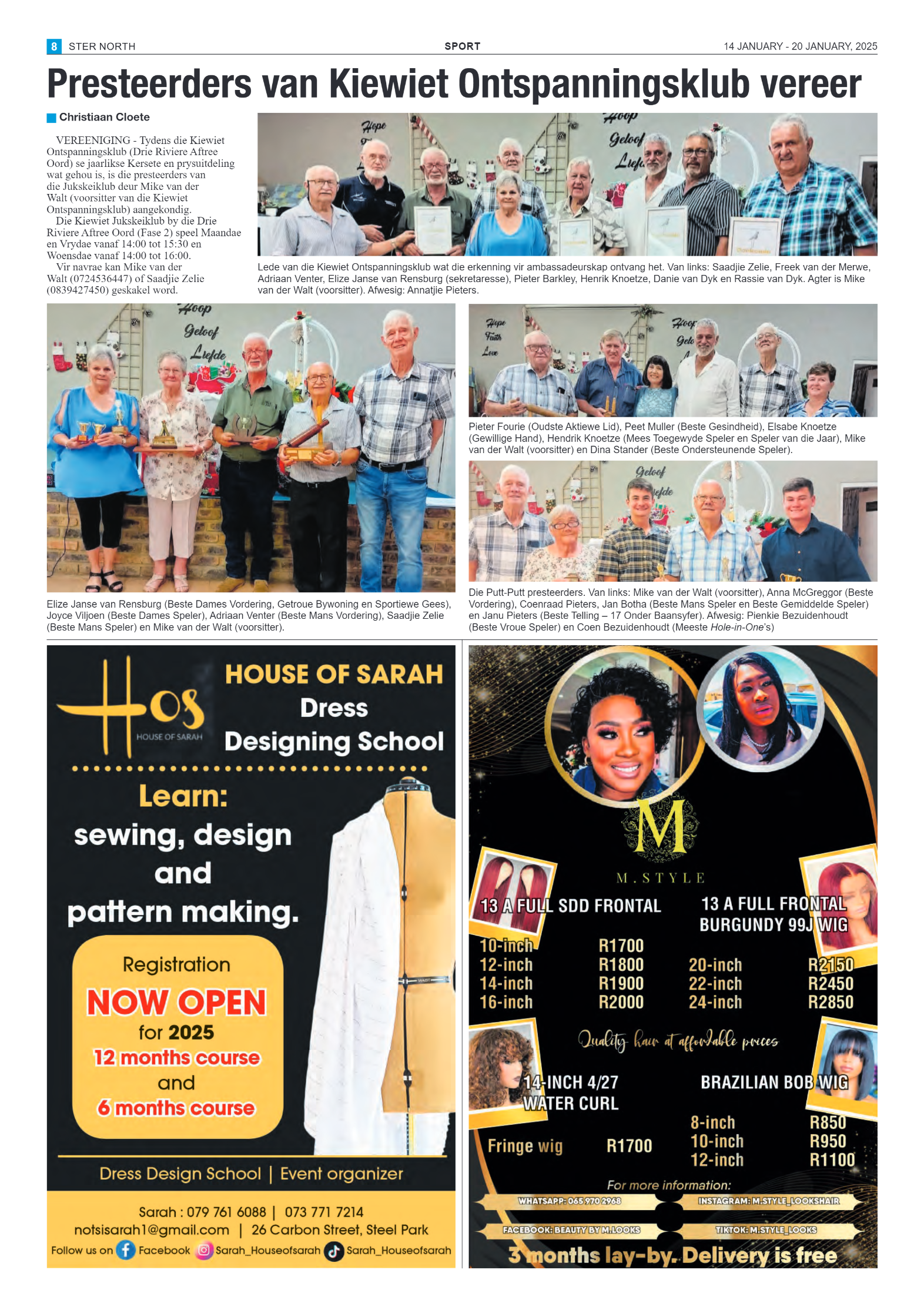 STER NORTH 14 JANUARY – 20 JANUARY, 2025 page 8
