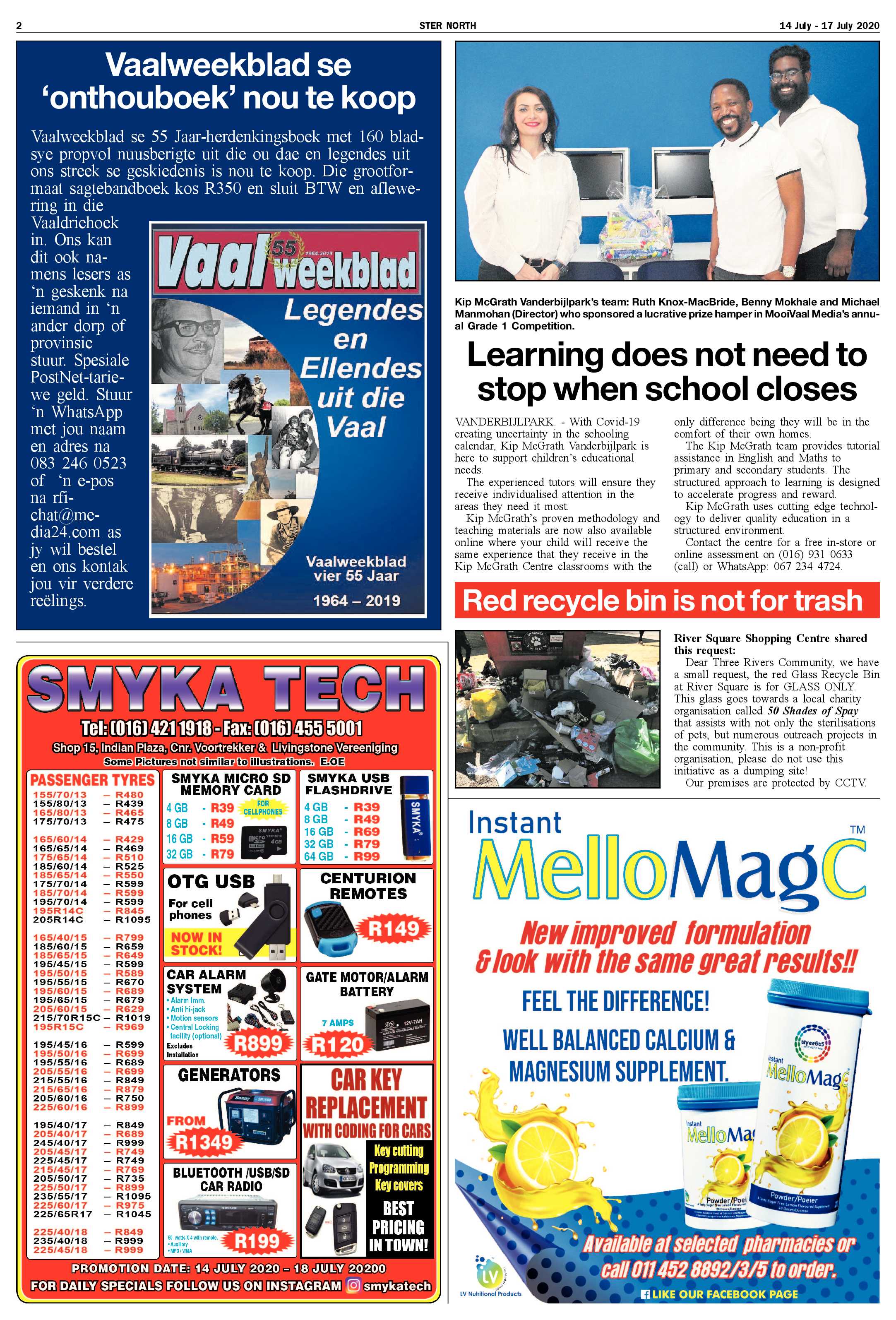 NORTH STER 14 JULY – 17 JULY 2020 page 2