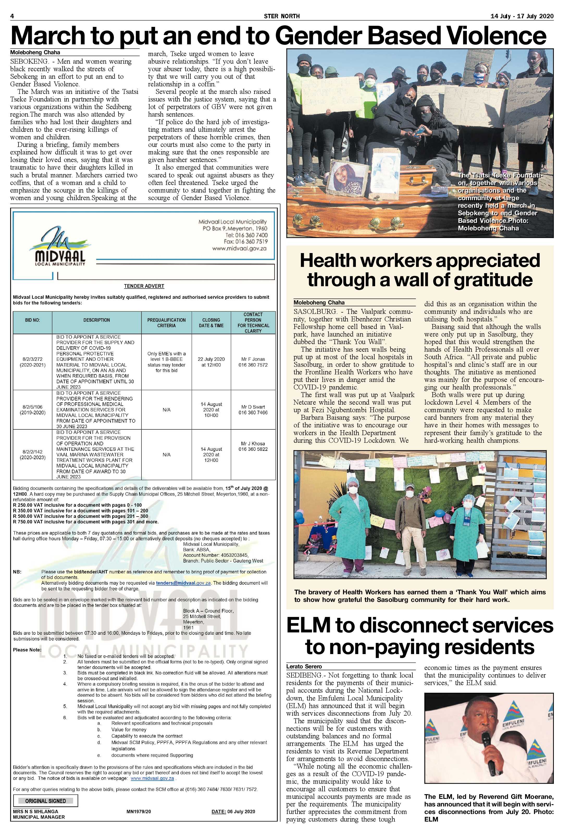 NORTH STER 14 JULY – 17 JULY 2020 page 4