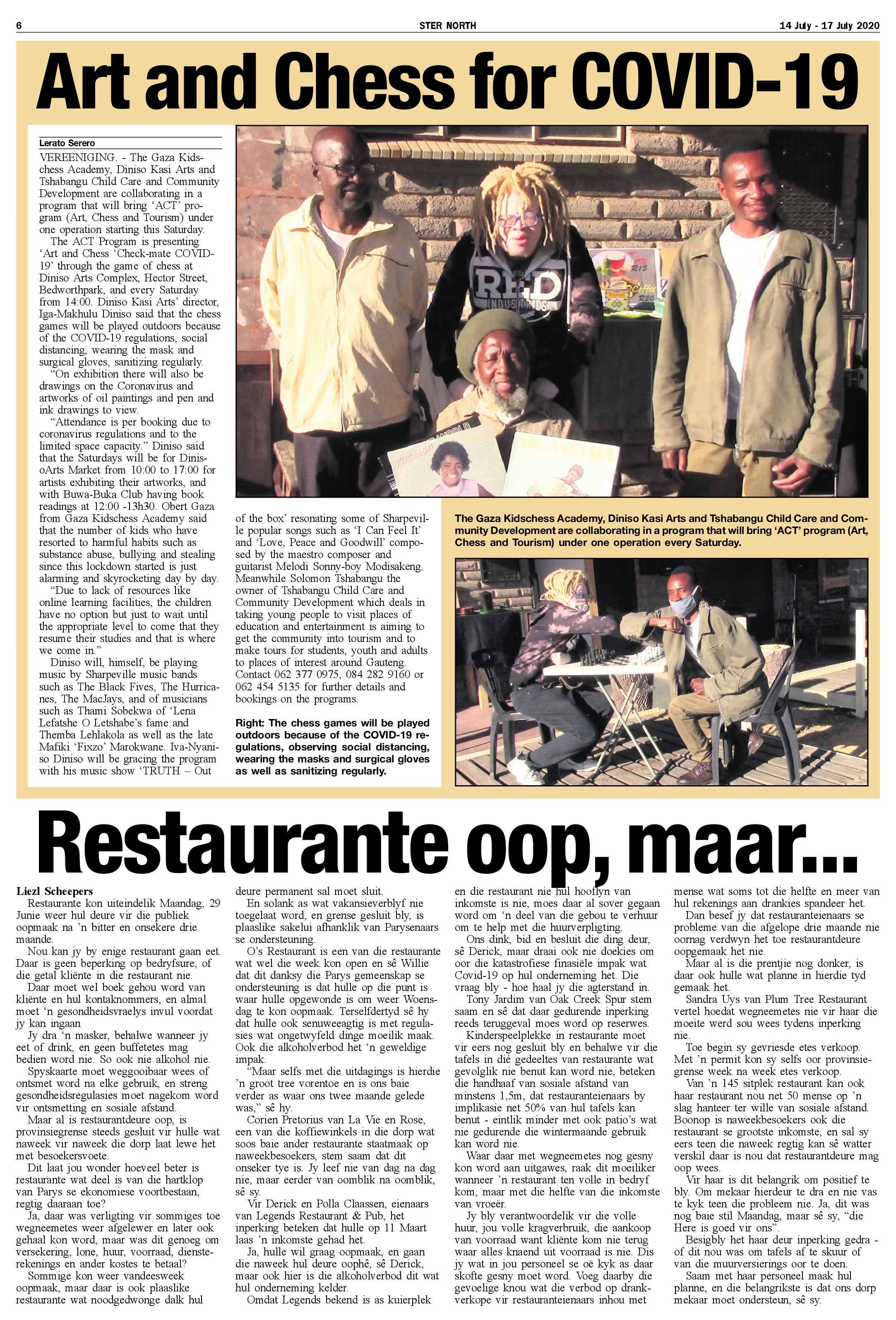 NORTH STER 14 JULY – 17 JULY 2020 page 6