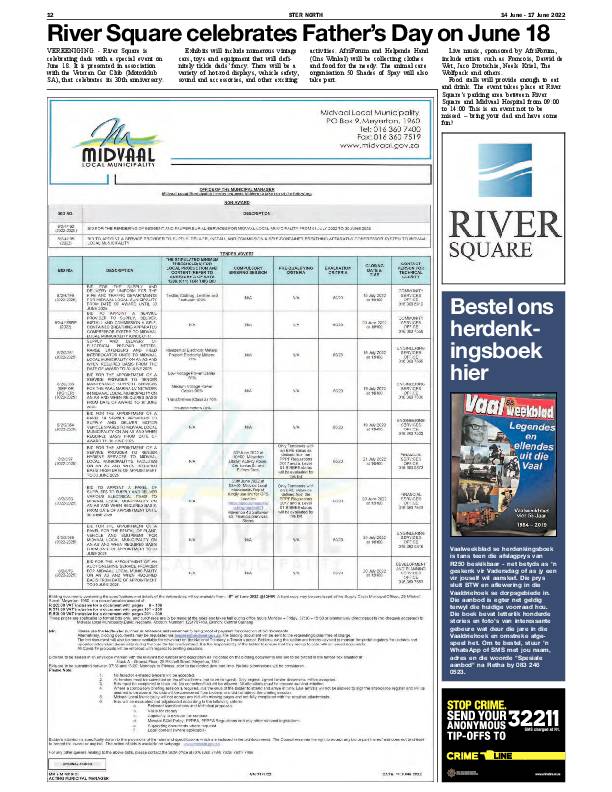 STER NORTH 14 June – 17 June 2022 page 12