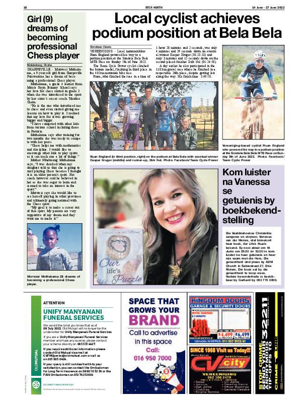 STER NORTH 14 June – 17 June 2022 page 16