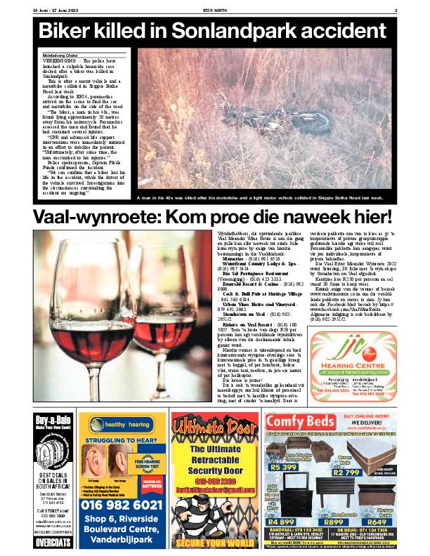 STER NORTH 14 June – 17 June 2022 page 3