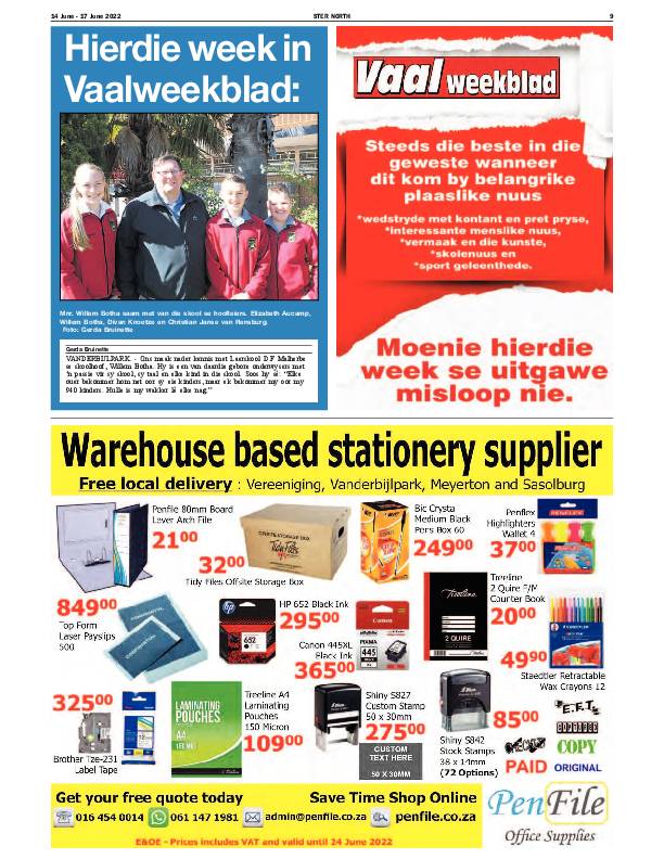 STER NORTH 14 June – 17 June 2022 page 4