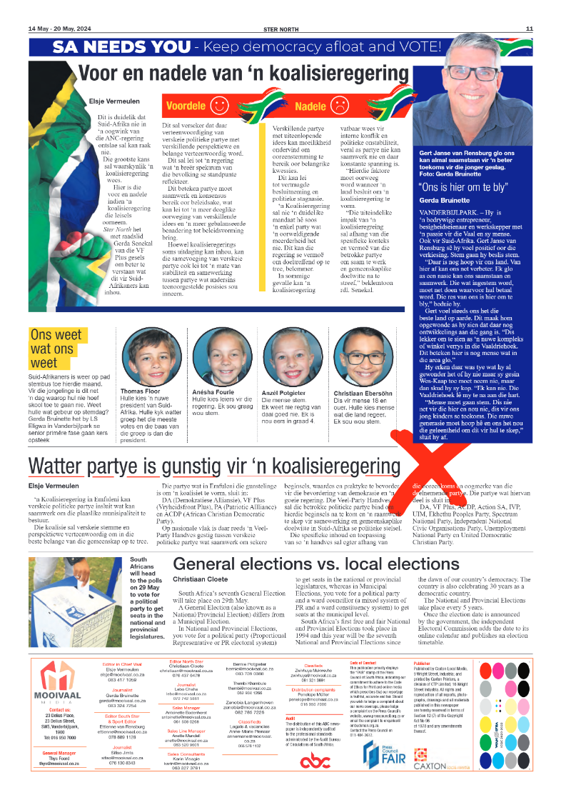 STER NORTH 14 May – 20 May, 2024 page 11