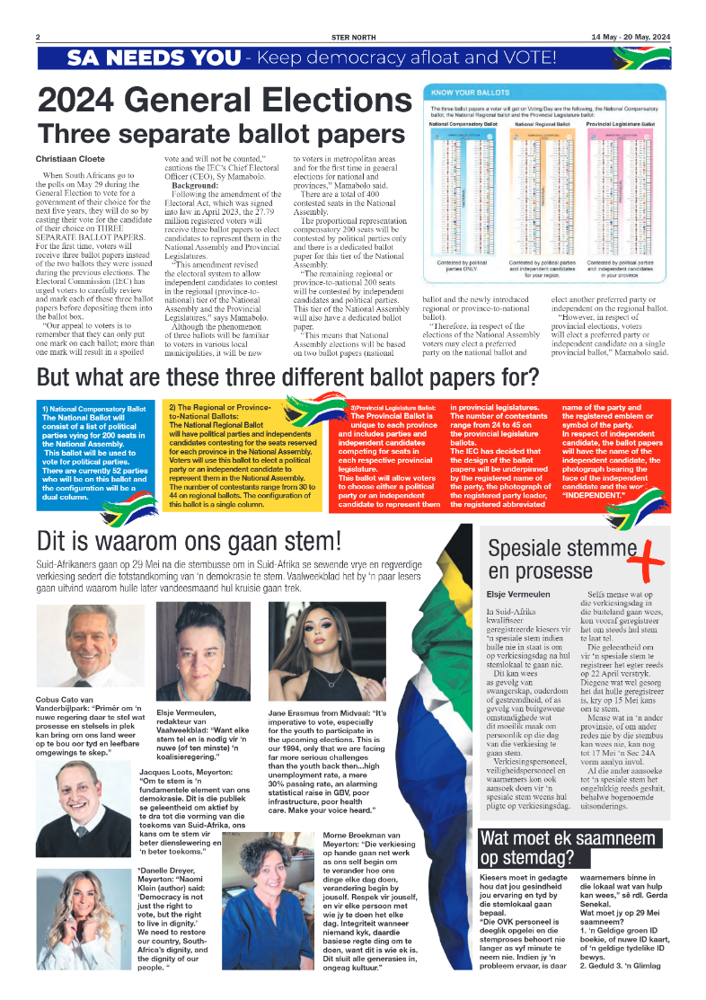 STER NORTH 14 May – 20 May, 2024 page 2