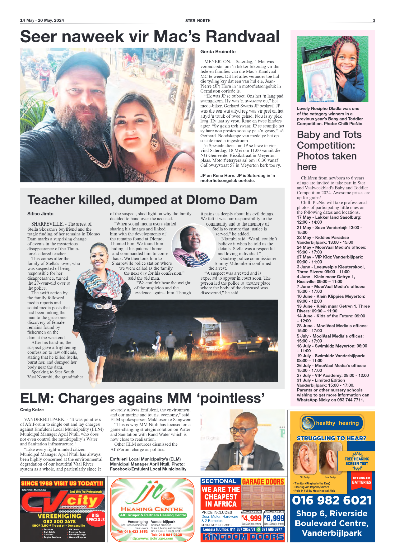 STER NORTH 14 May – 20 May, 2024 page 3