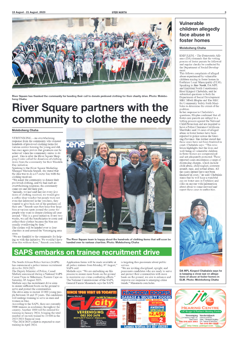 STER NORTH 15 August – 21 August, 2023 page 3