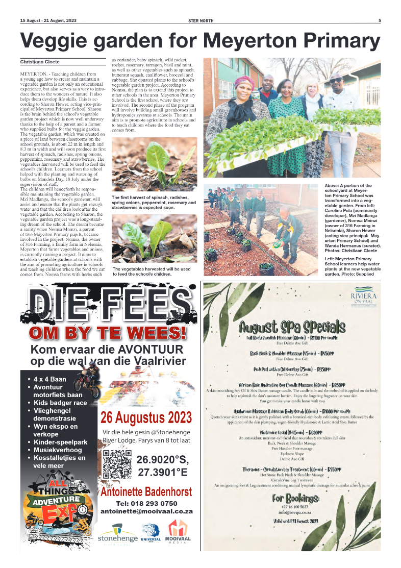 STER NORTH 15 August – 21 August, 2023 page 5