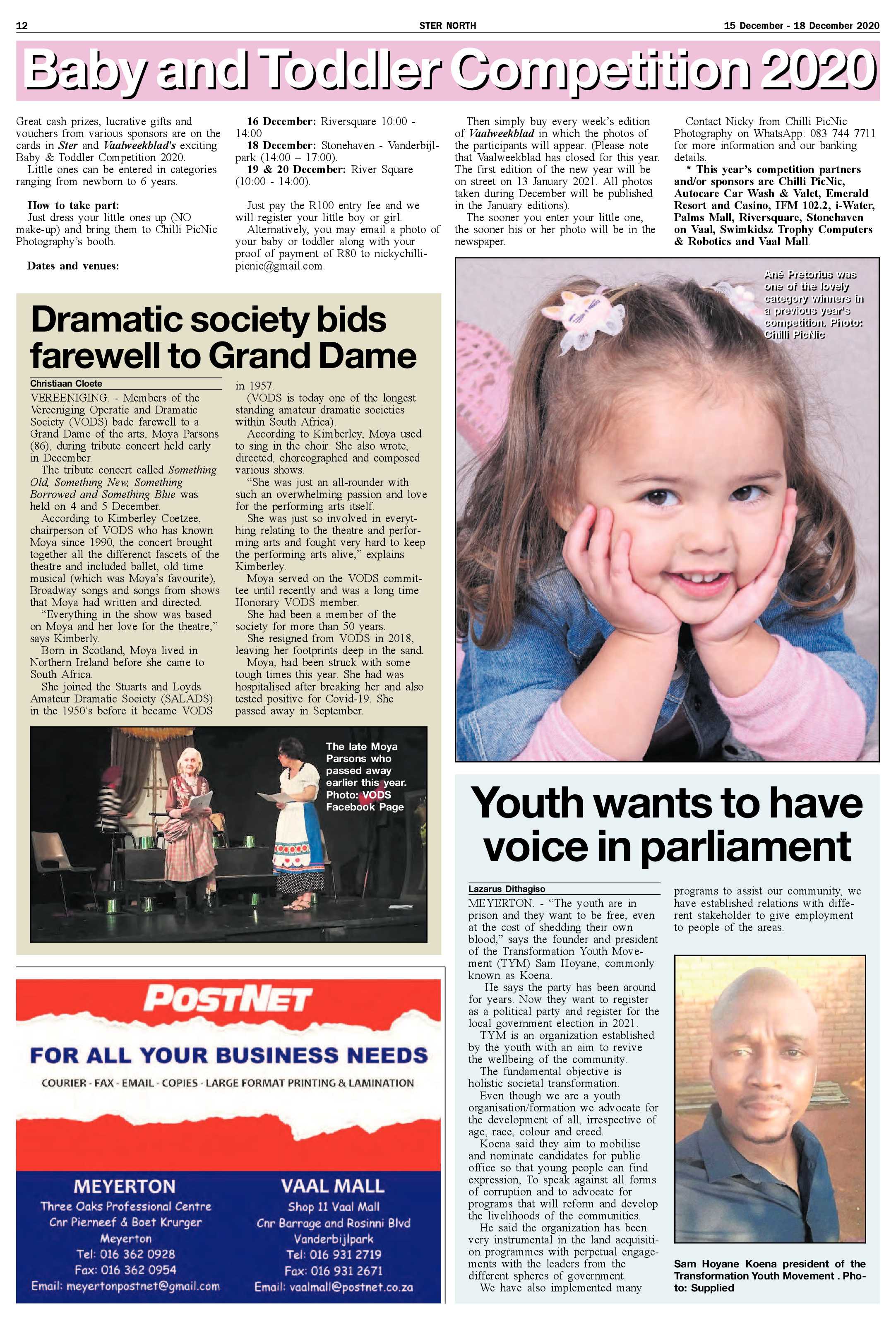 STER NORTH 15 December – 18 December 2020 page 12
