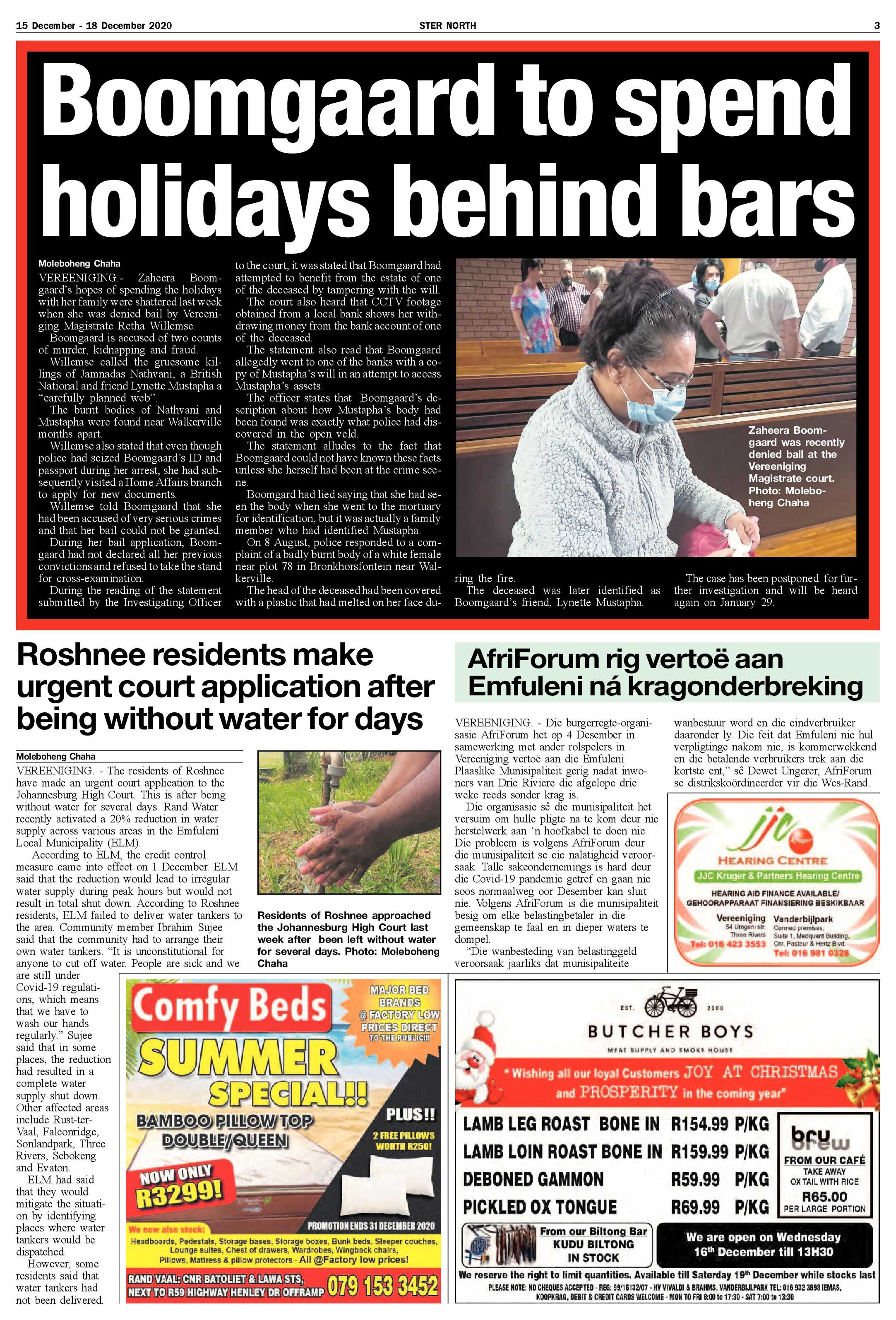 STER NORTH 15 December – 18 December 2020 page 3