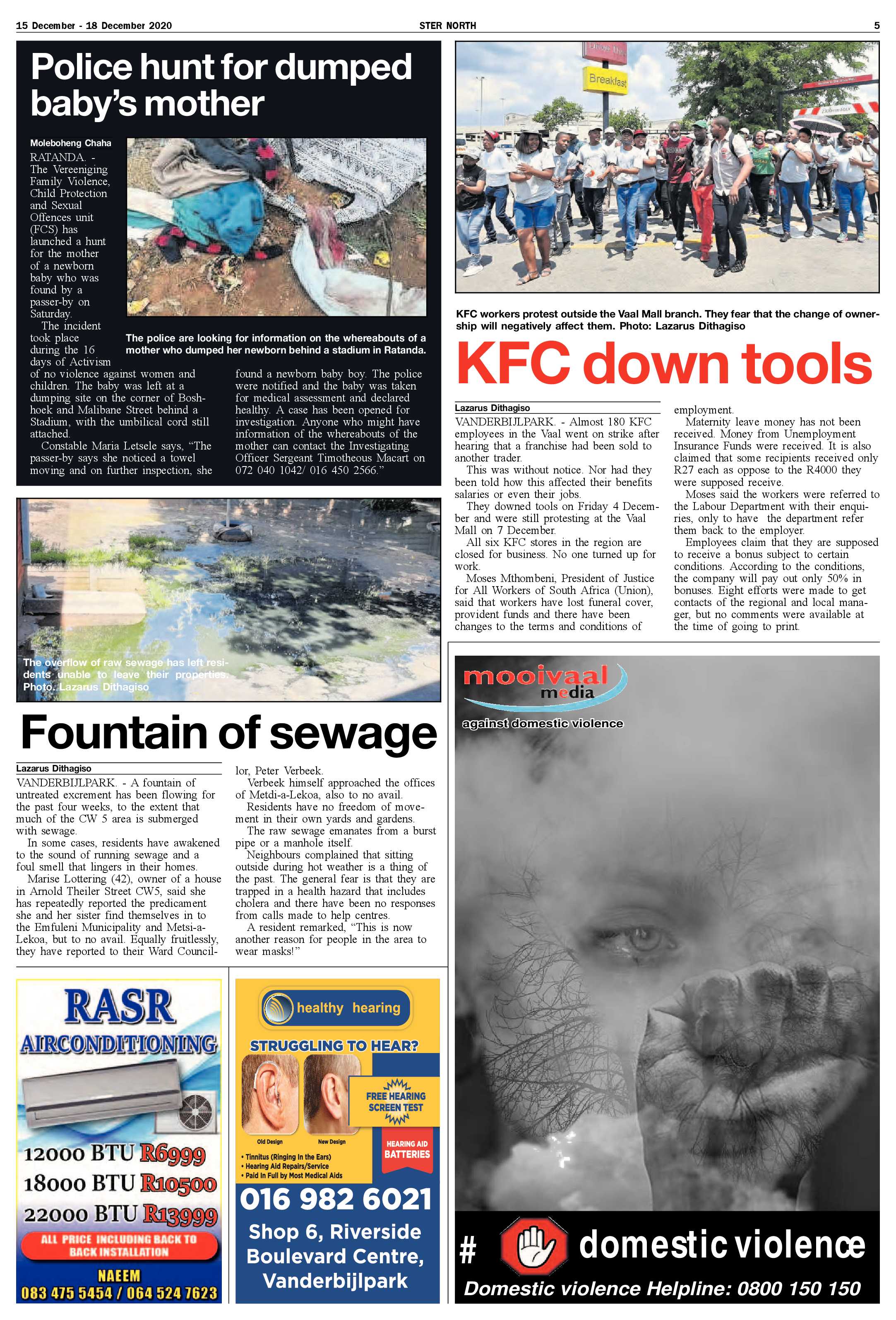 STER NORTH 15 December – 18 December 2020 page 5