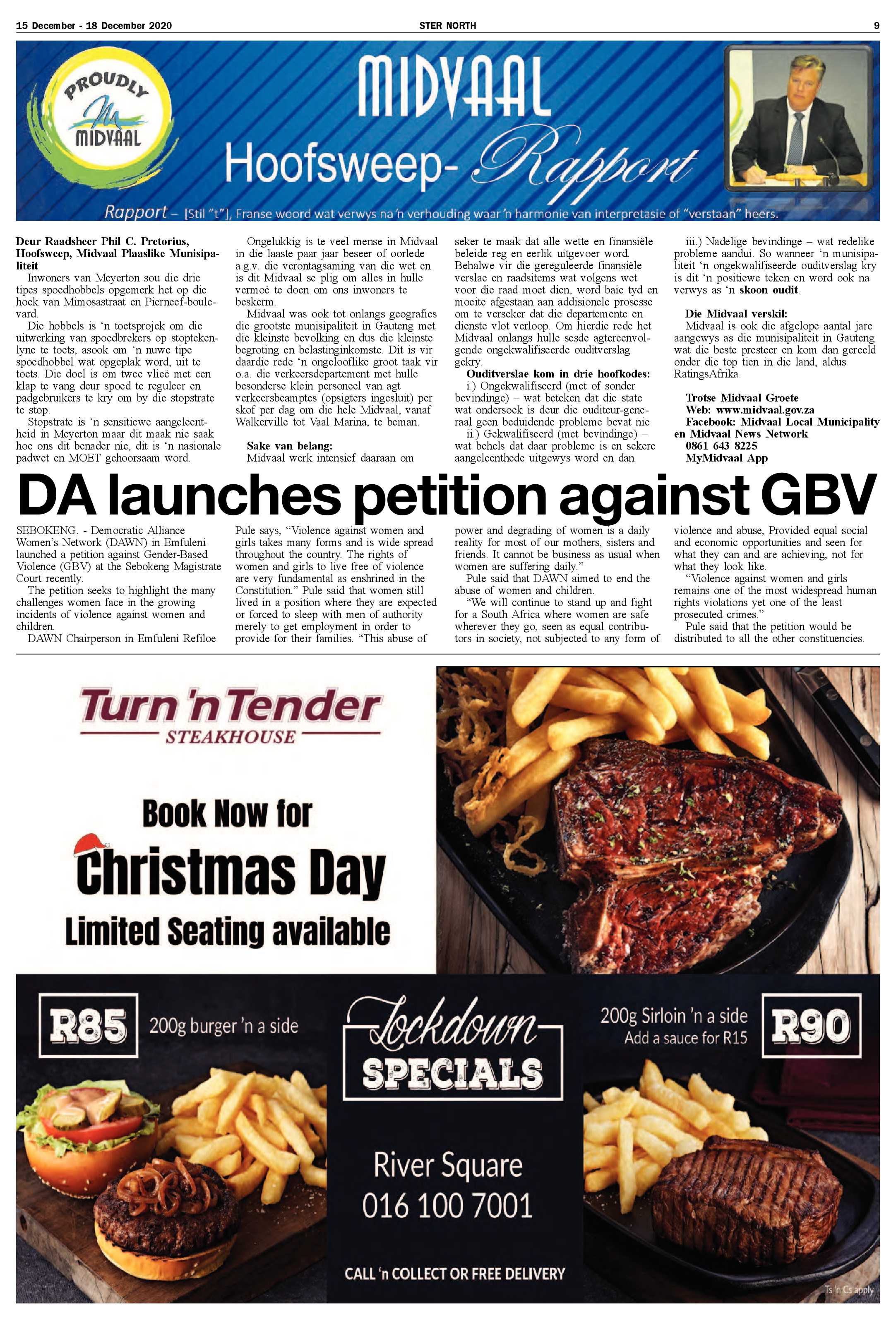 STER NORTH 15 December – 18 December 2020 page 9