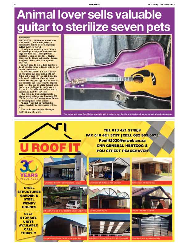 STER NORTH 15 February – 18 February 2022 page 8