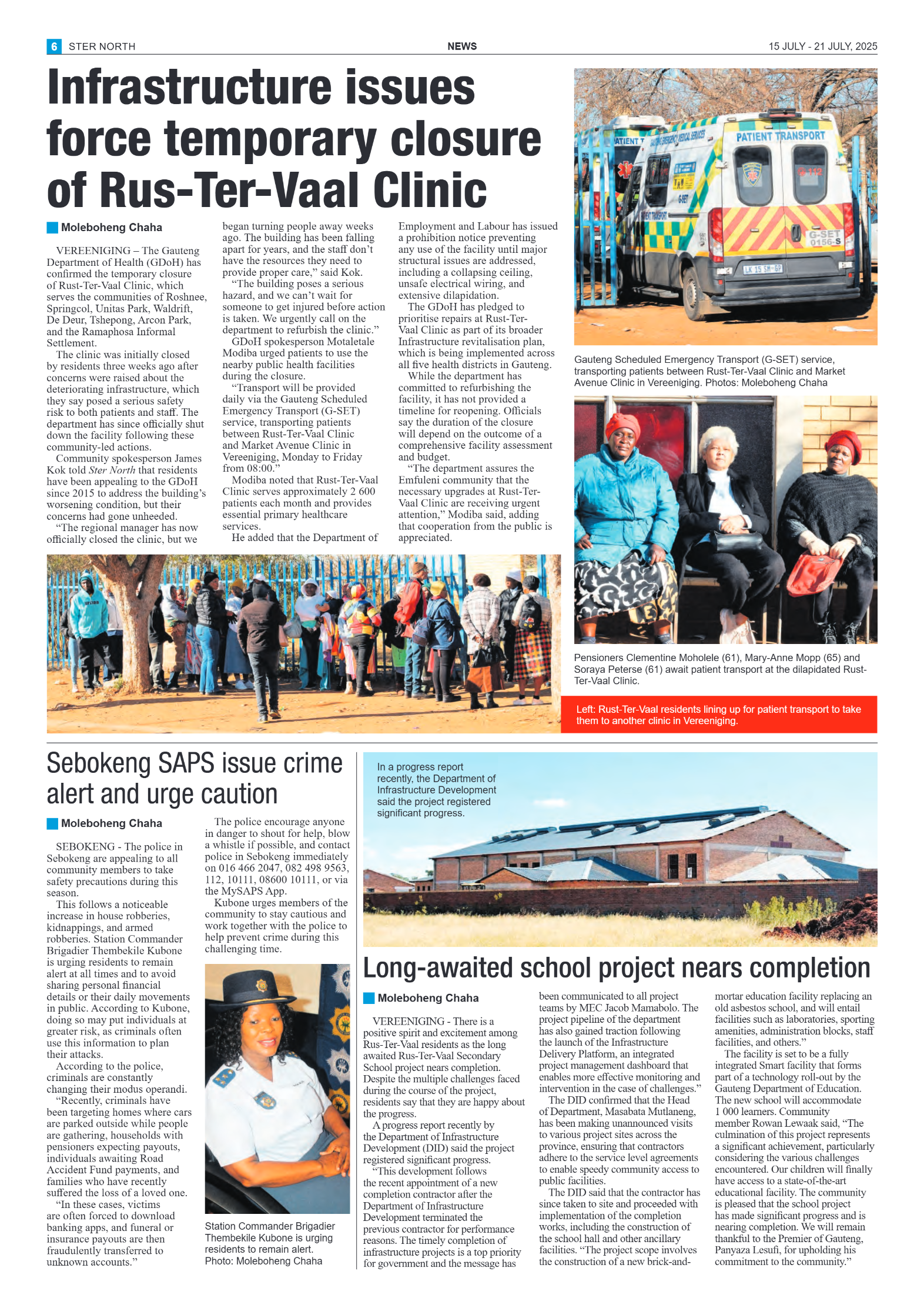 STER NORTH 15 JULY – 21 JULY, 2025 page 6