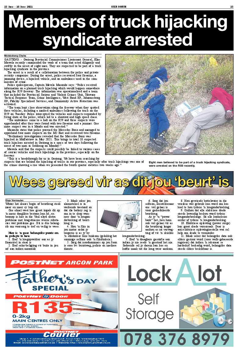 STER NORTH 15 June – 18 June 2021 page 15