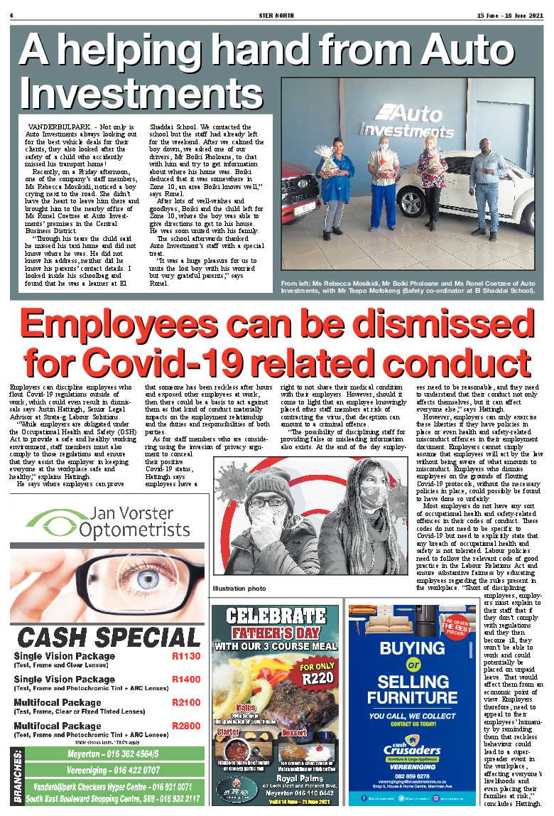 STER NORTH 15 June – 18 June 2021 page 4
