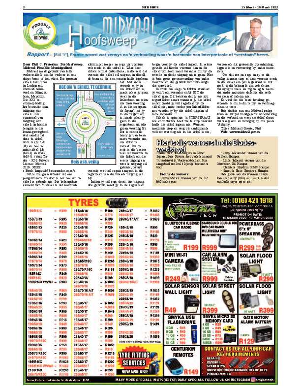 STER NORTH 15 March – 18 March 2022 page 2