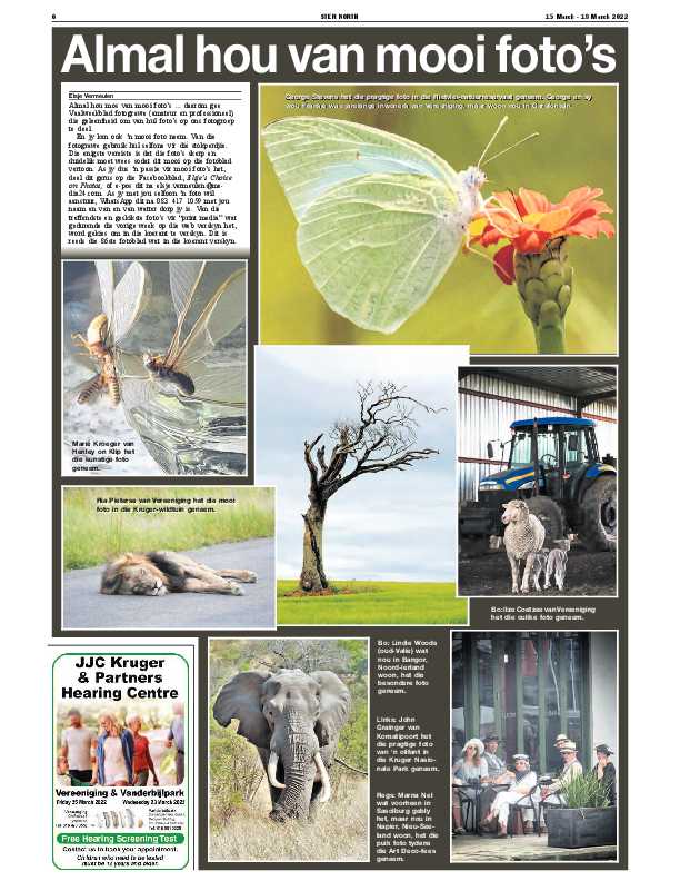 STER NORTH 15 March – 18 March 2022 page 6