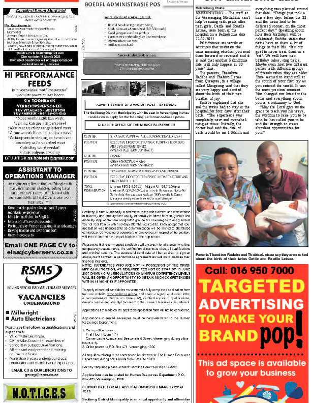 STER NORTH 15 March – 18 March 2022 page 9
