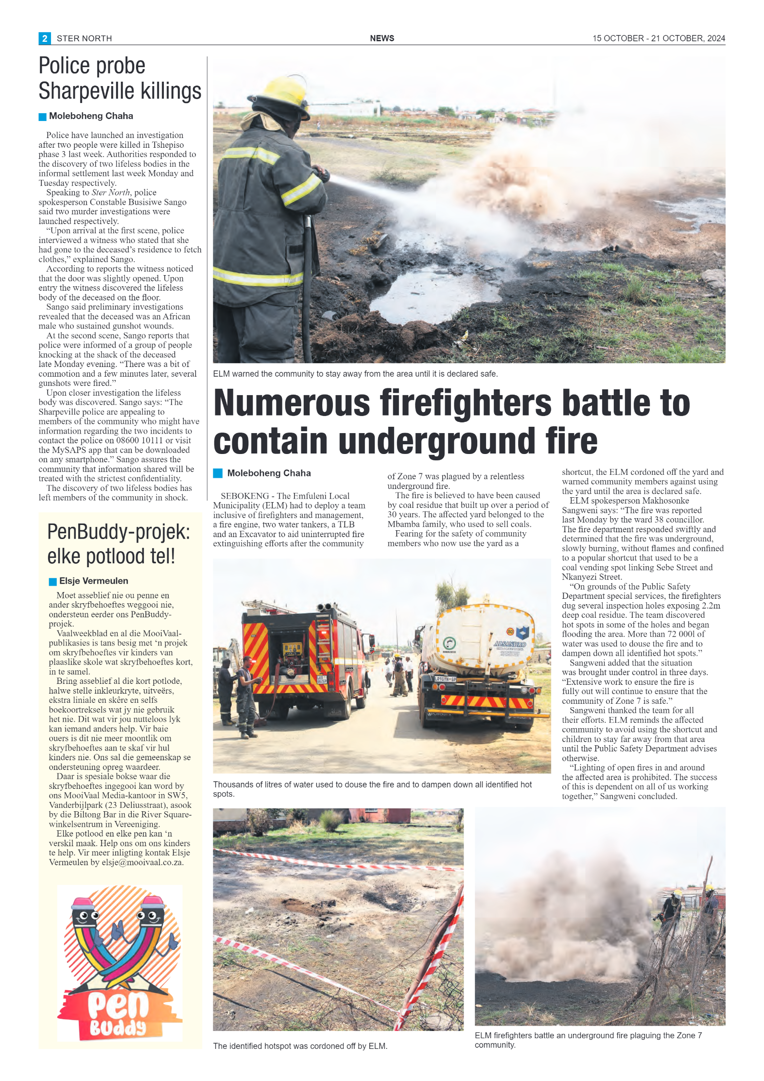 STER NORTH 15 OCTOBER – 21 OCTOBER, 2024 page 2
