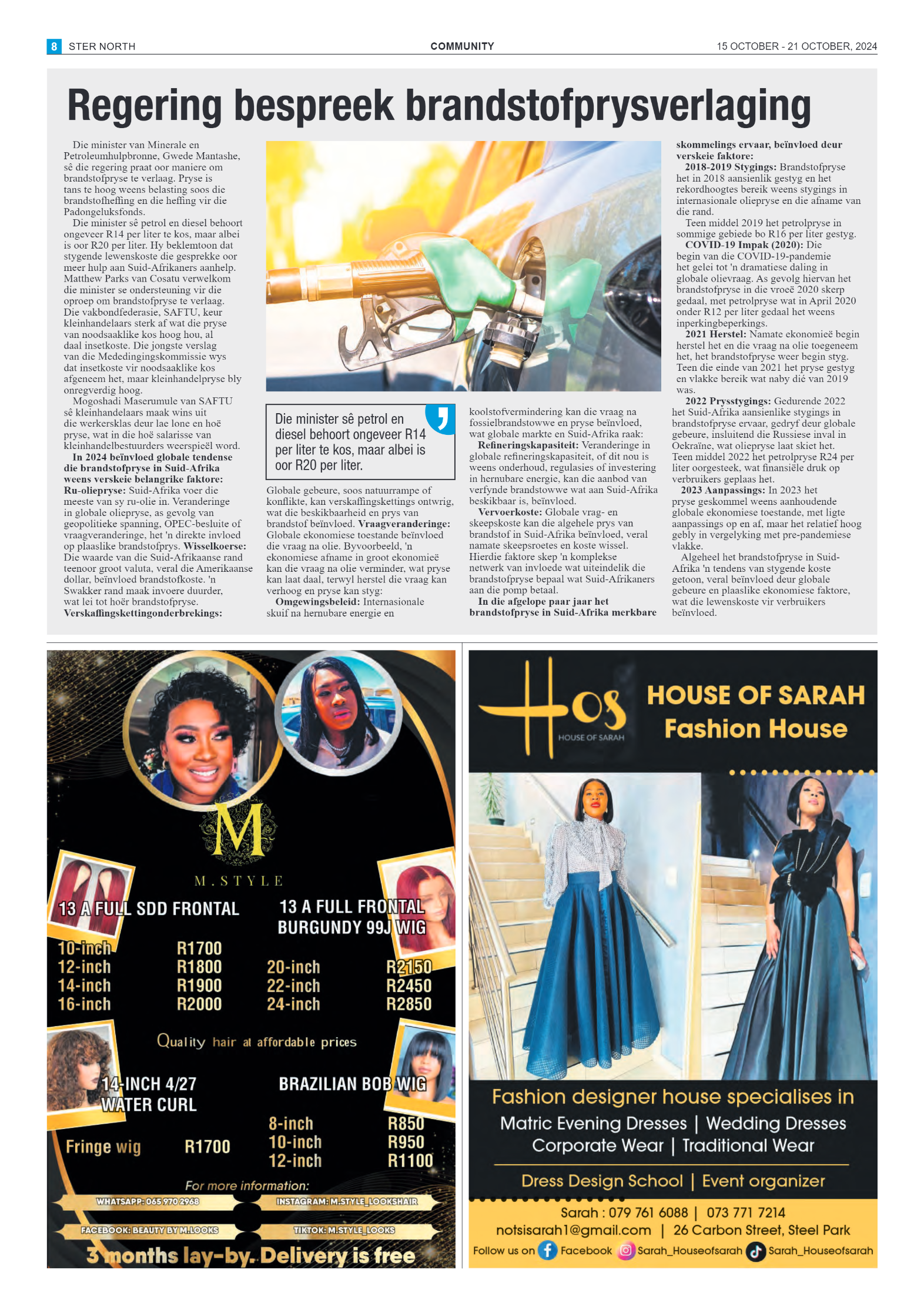 STER NORTH 15 OCTOBER – 21 OCTOBER, 2024 page 8