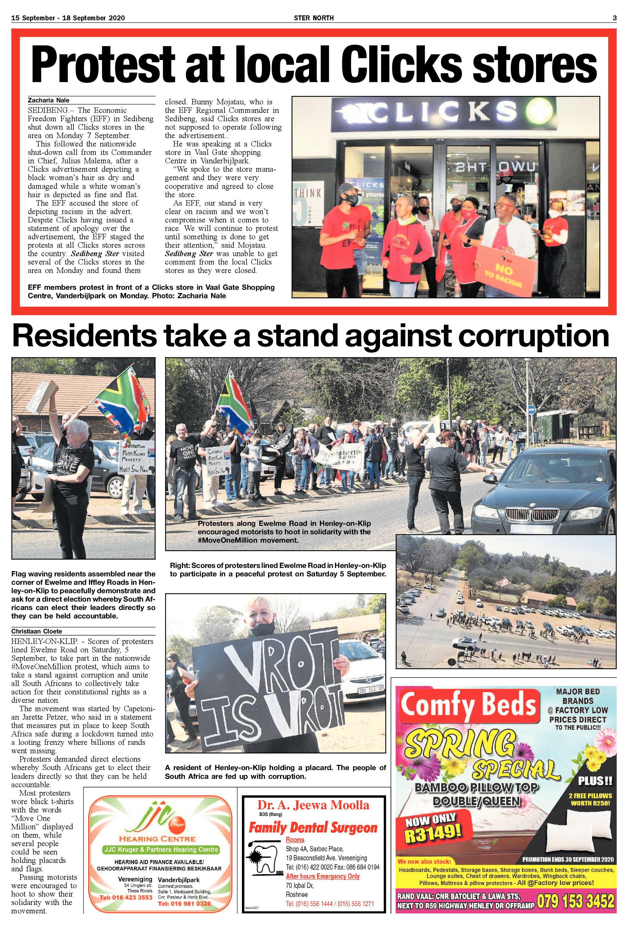 STER NORTH 15 September – 18 September 2020 page 3