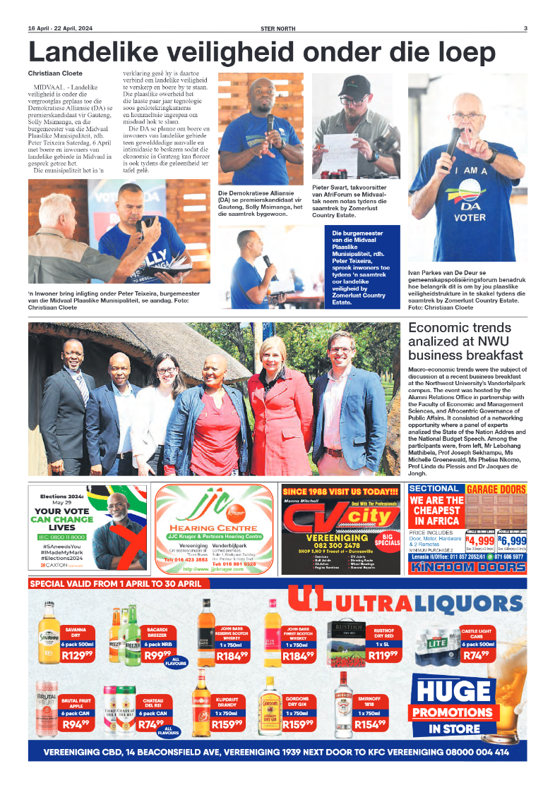 STER NORTH 16 April – 22 April, 2024 page 3
