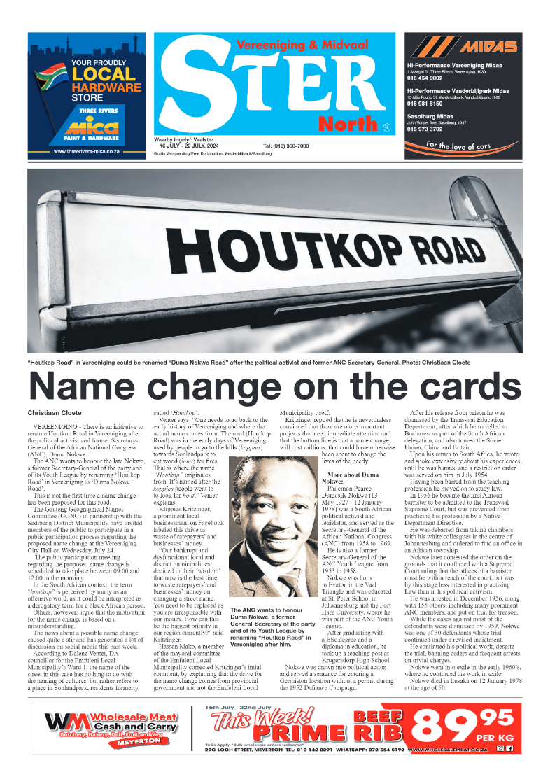 STER NORTH 16 July – 22 July, 2024 page 1