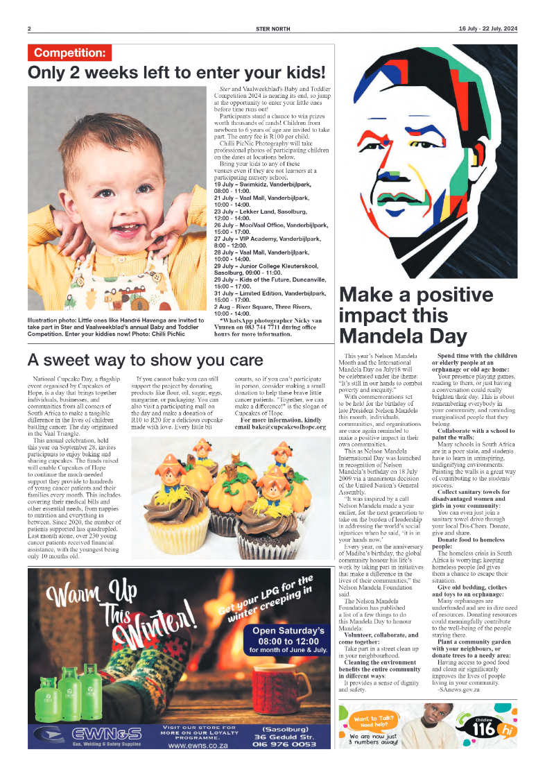 STER NORTH 16 July – 22 July, 2024 page 2