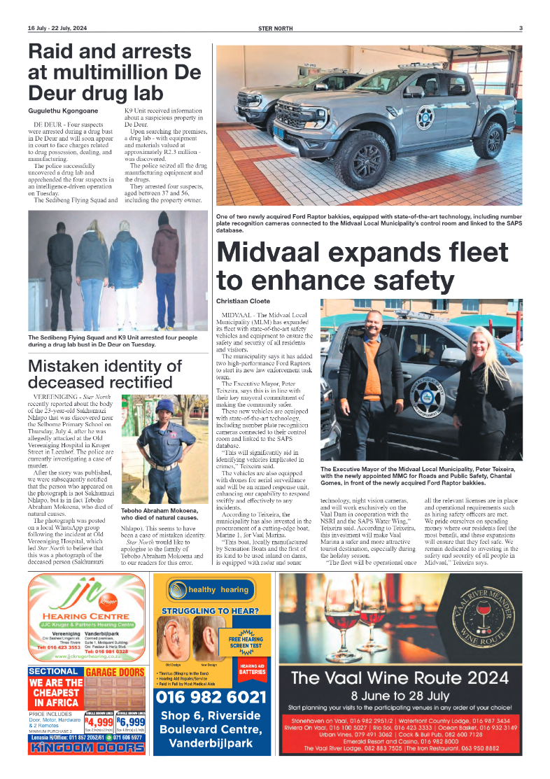 STER NORTH 16 July – 22 July, 2024 page 3