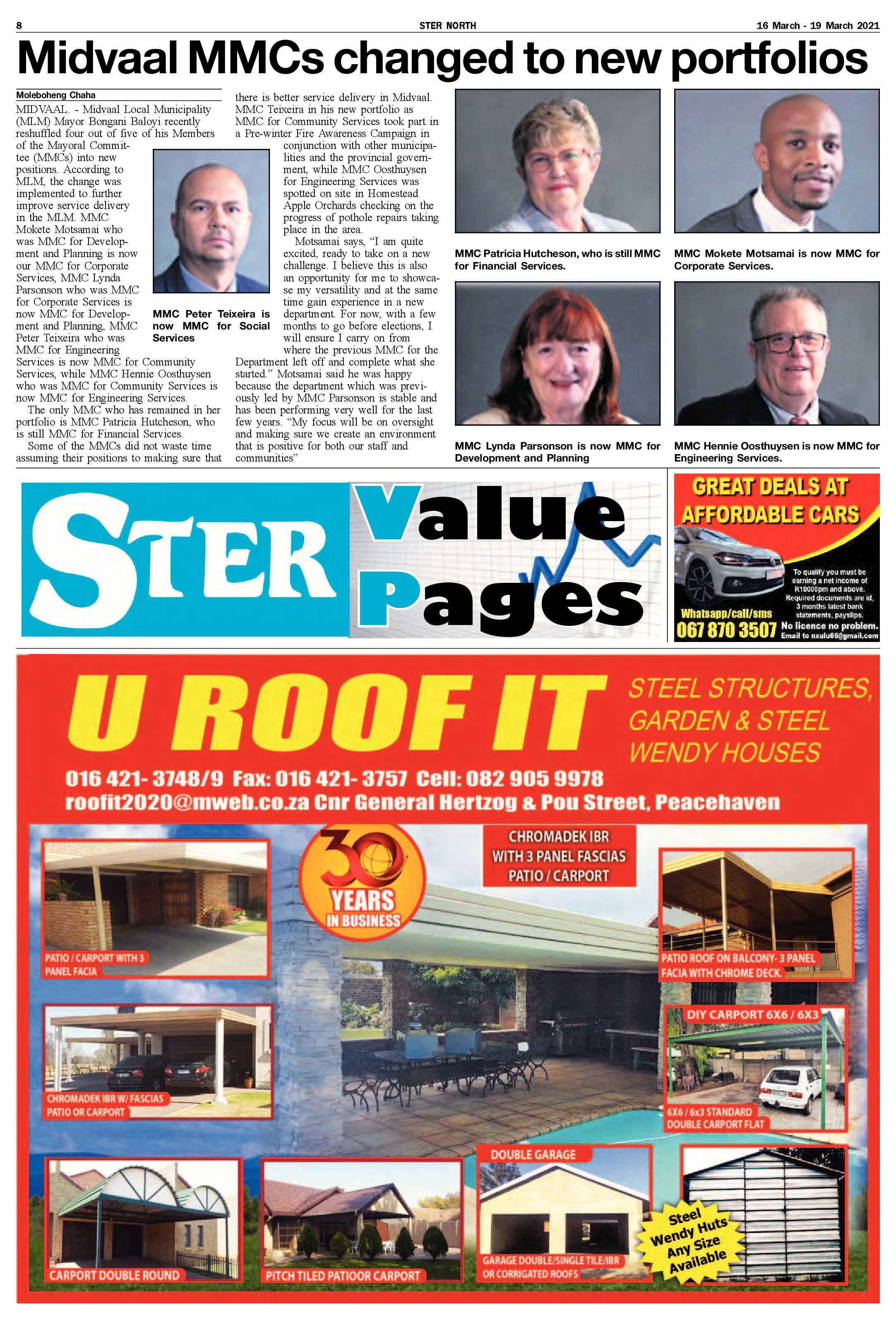 STER NORTH 16 March – 19 March 2021 page 8