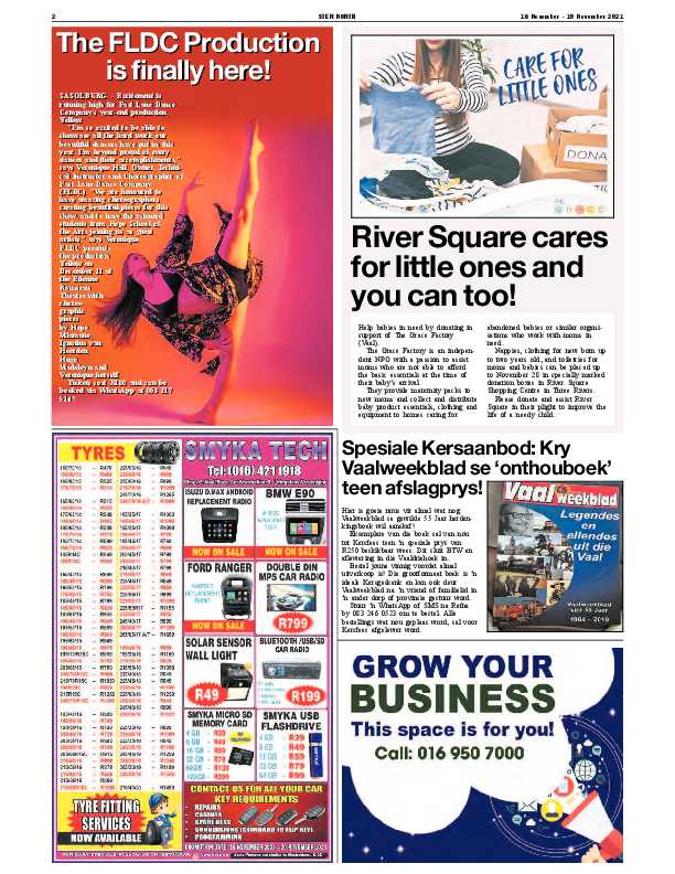 STER NORTH 16 November – 19 November 2021 page 2