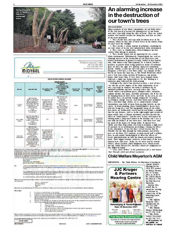 STER NORTH 16 November – 19 November 2021 page 4