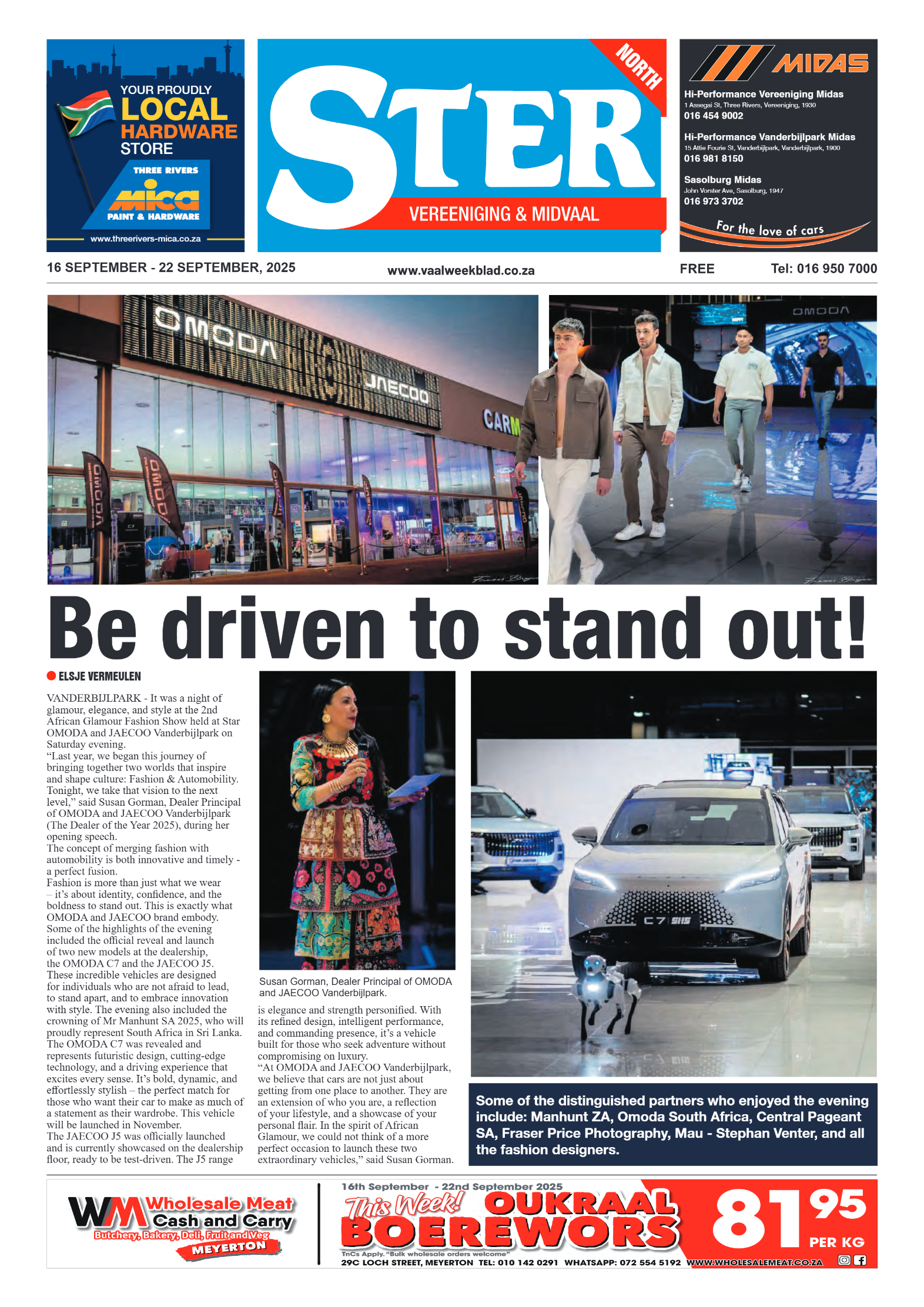 STER NORTH 16 SEPTEMBER – 22 SEPTEMBER, 2025 page 1