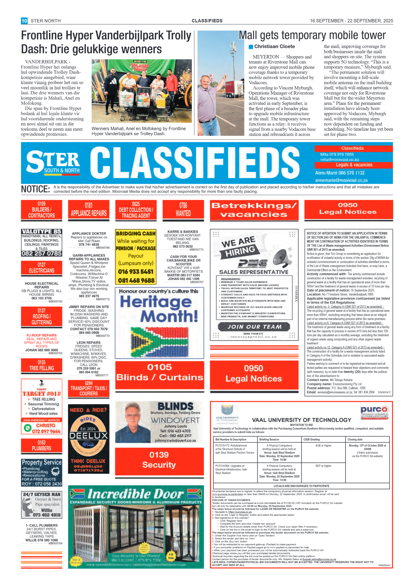 STER NORTH 16 SEPTEMBER – 22 SEPTEMBER, 2025 page 10